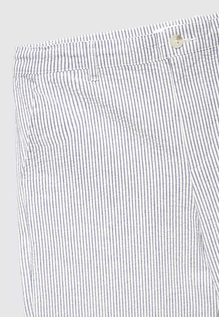 Men's Short Striped Trousers