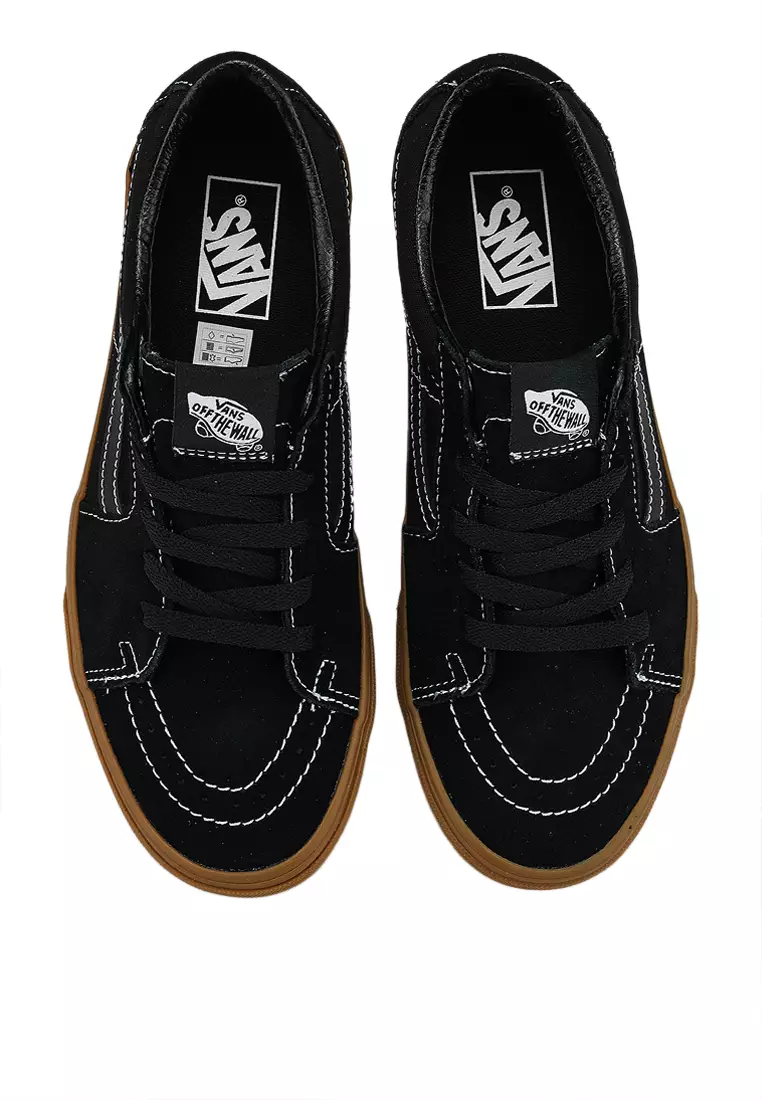 Low black vans shop