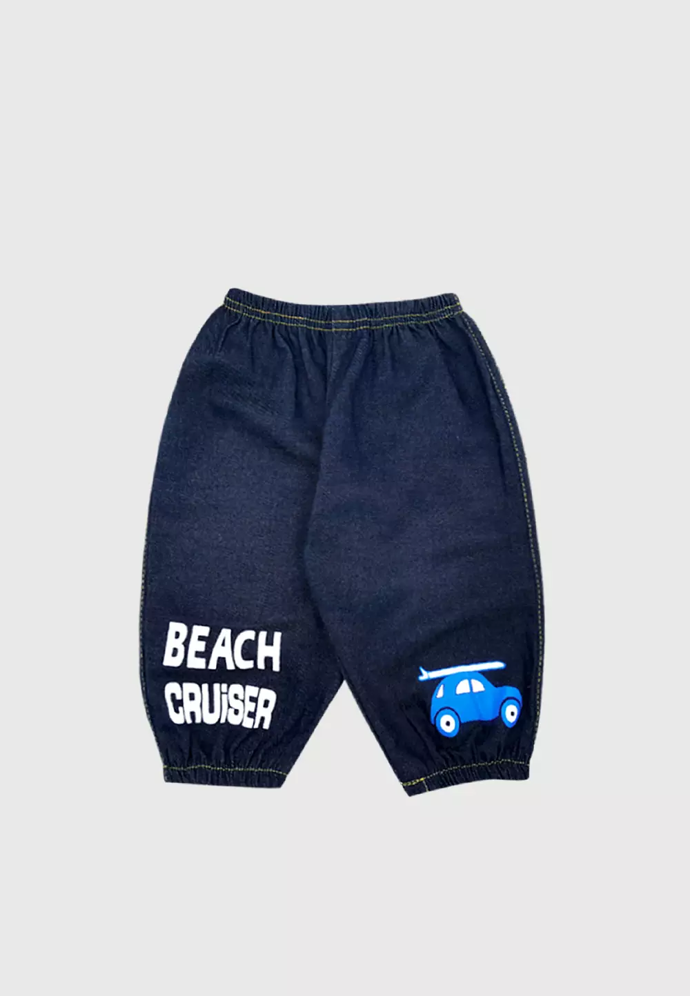 Wakakids Baju Bayi Anak Laki Laki Setelan Celana Jeans Jogger 3436 Abu