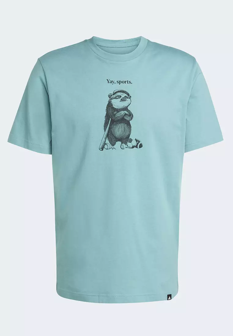 Yay Sports Character Graphic T-Shirt