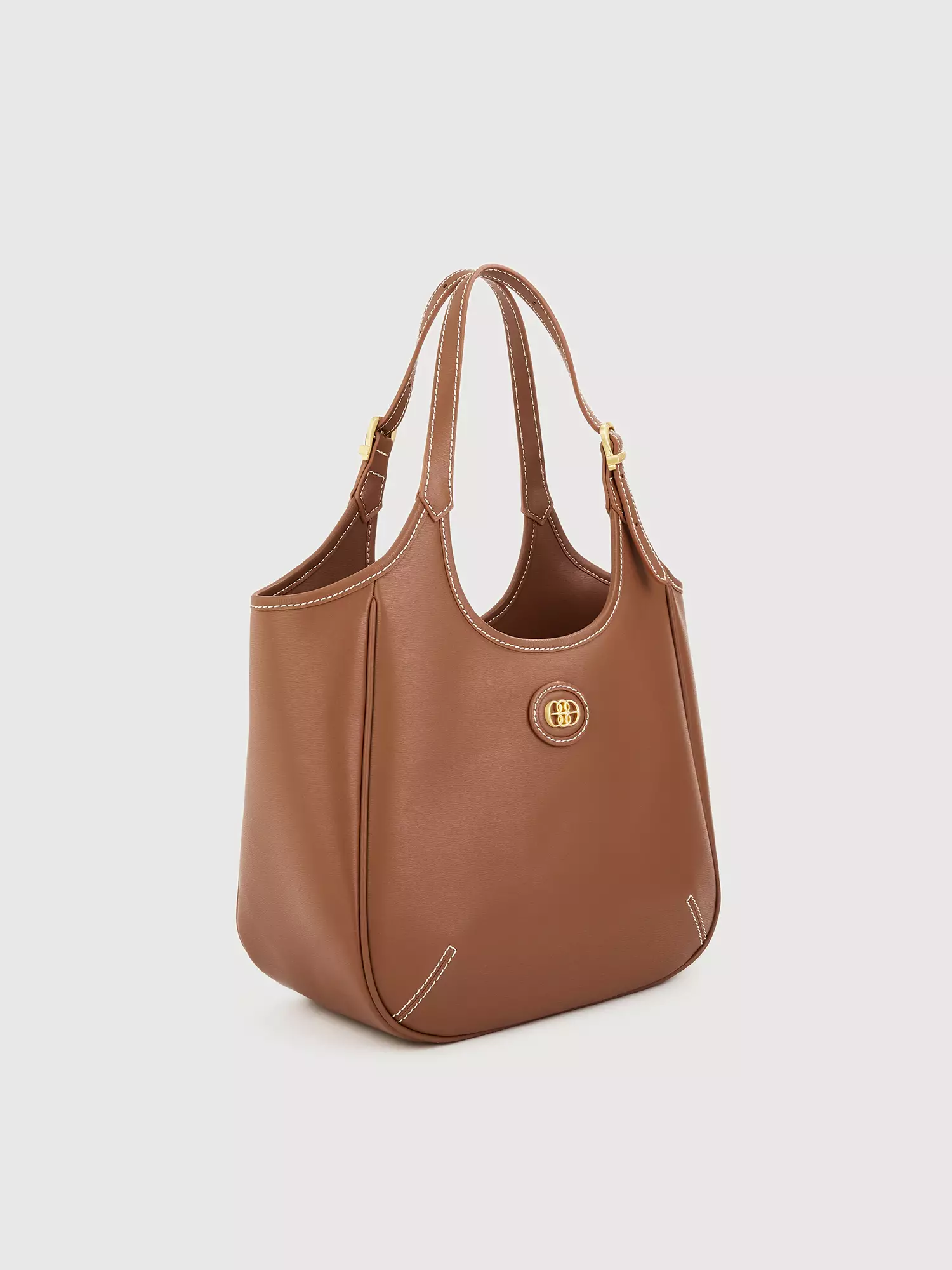 Licia Small Hobo Bag Brown