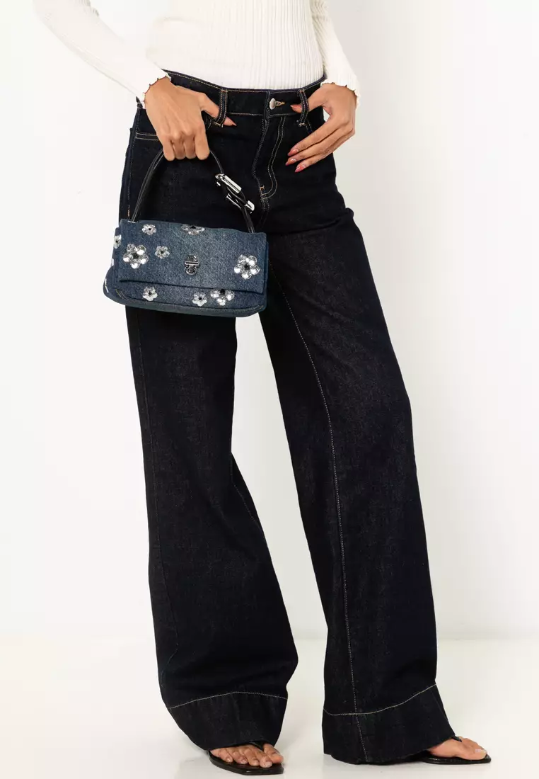 Buy Marc Jacobs The Sequin Daisy Denim Mini Dual Bag (cq
