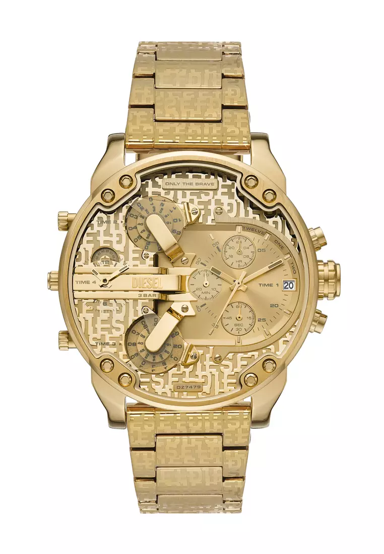 Mens Watches Diesel Watches Golden Colour Buy Diesel Diesel Men's