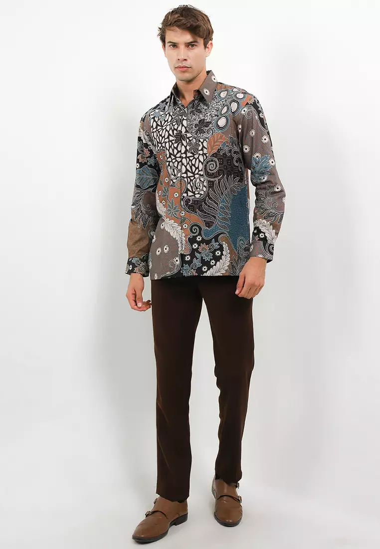 Marvin Shirt Kemeja Batik Katun Lengan Panjang
