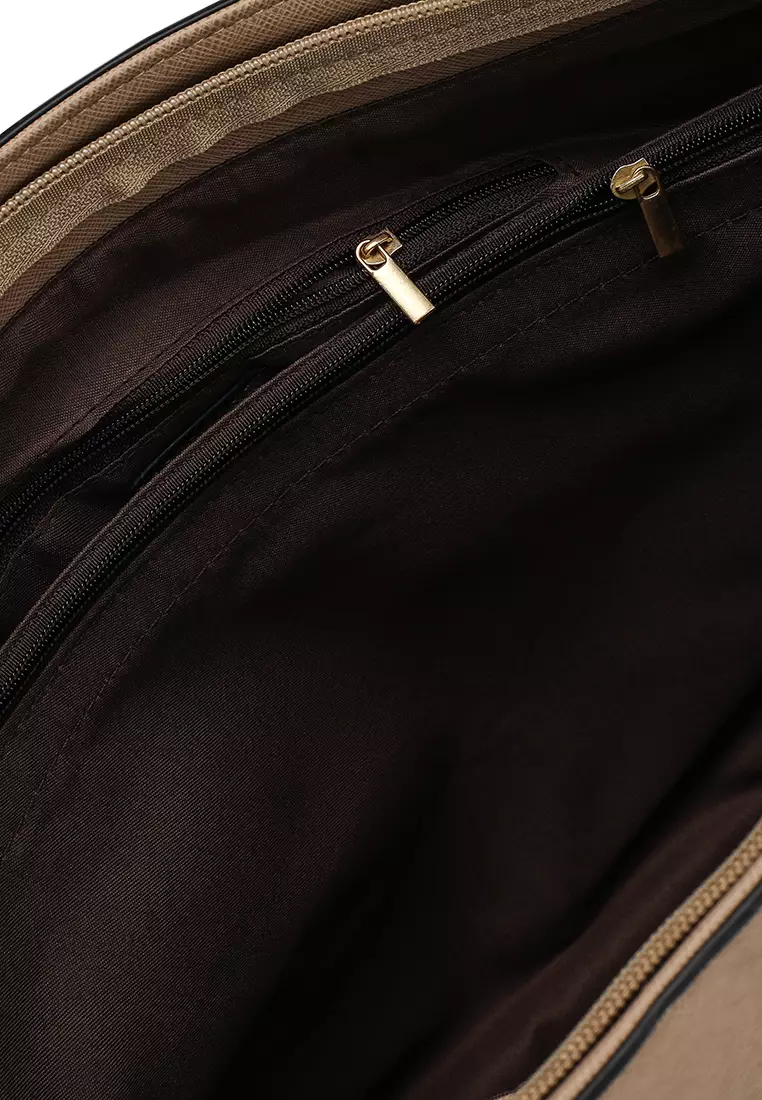 Saffiano Convertible Tote Bag