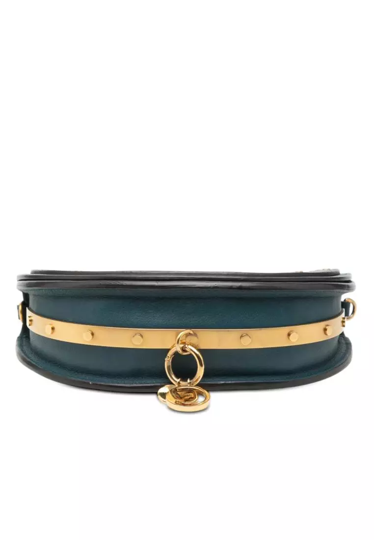 Pre-Loved Chloé Mini Calfskin Nile Bracelet Satchel