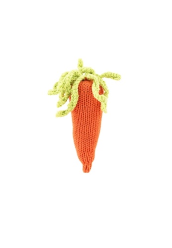 E&S Blessing Pebble Child - Vegetable Rattles - Carrot AAD46ES3528A37GS_1