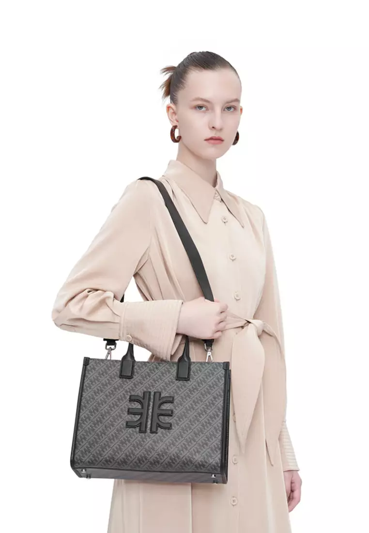 JW Pei Fei Medium Tote Bag - Iron Black