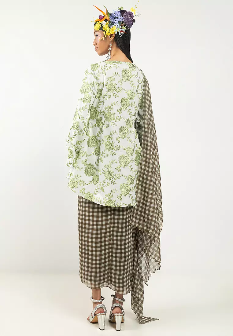 Kemboja Kebaya Set