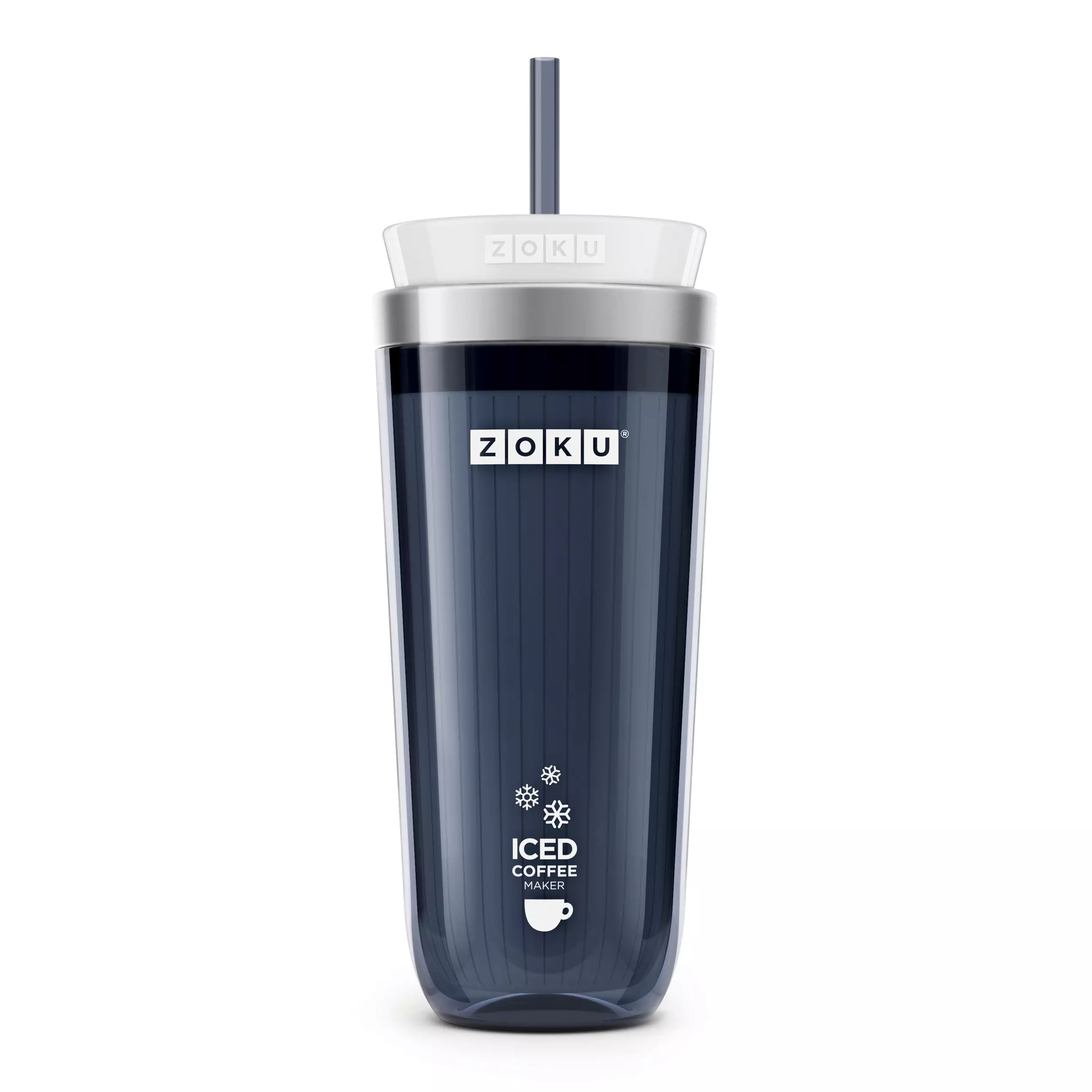 Zoku Gray Iced Coffee Maker - Alat Pembuat Es Kopi Instan