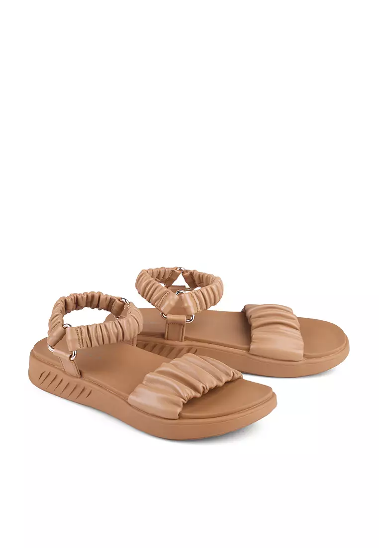 Malfa Sporty Sandals Tan