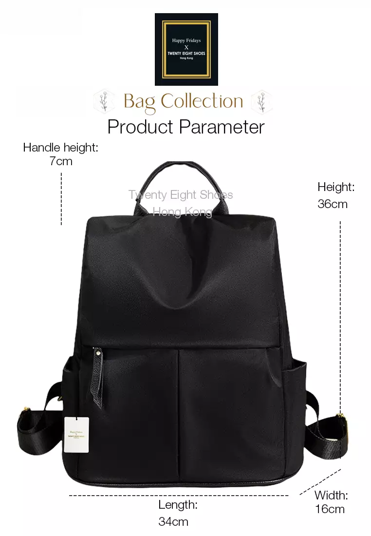 Multi Purpose Nylon Oxford Security Backpack JW CL-9187