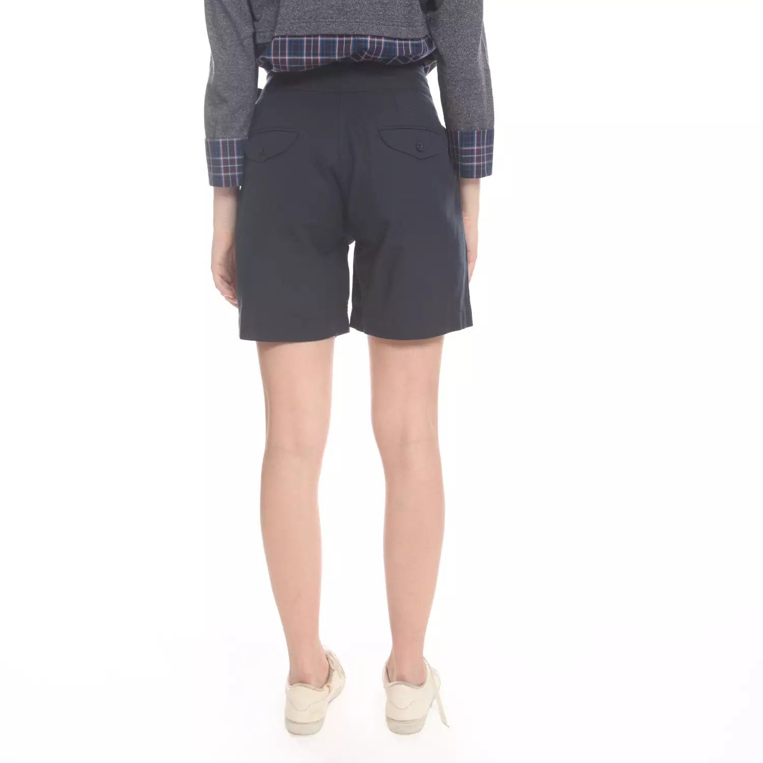 Spyderbilt Celana Pendek Kain Wanita Navy Elyza (LWST020-NVY) Planet Surf