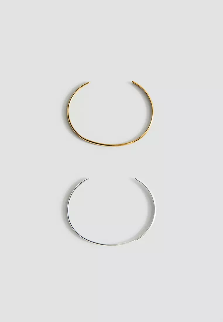 Set Of Combined Stainless Steel Bracelets