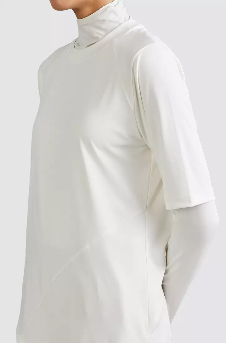 中长袖运动 T 恤