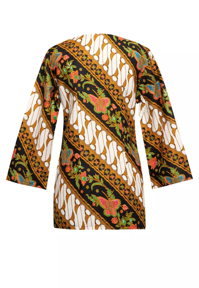 Blouse Batik Parang Seling Kupu