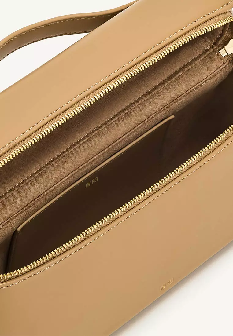 JW Pei Thea Top Handle Bag - Almond