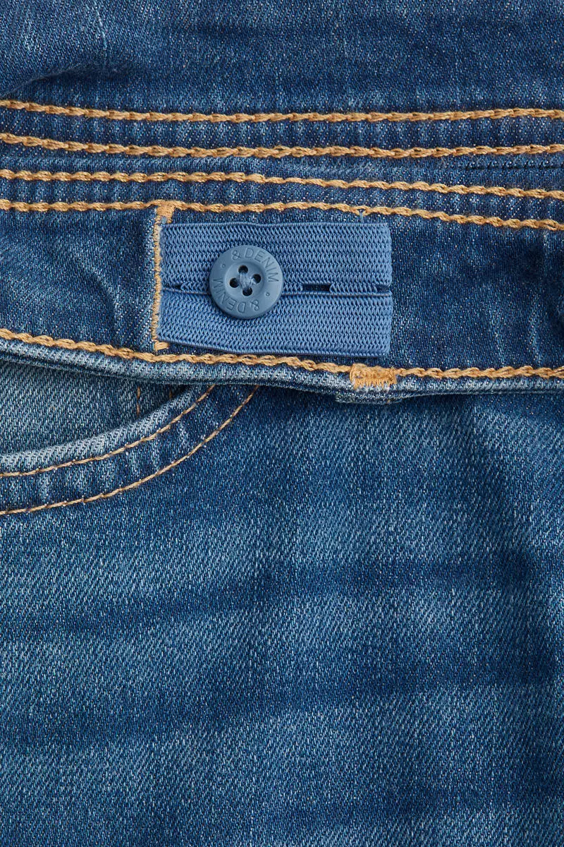 Flared Leg Low Jeans