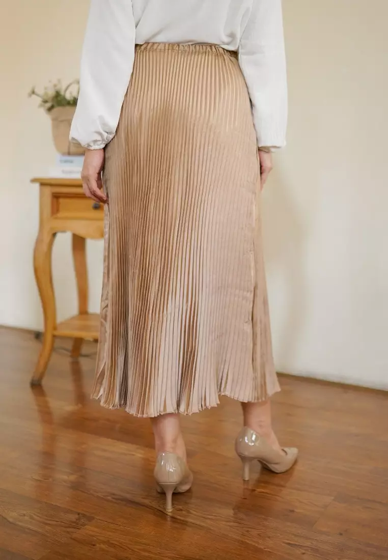 Emily Skirt - Caramel Midi