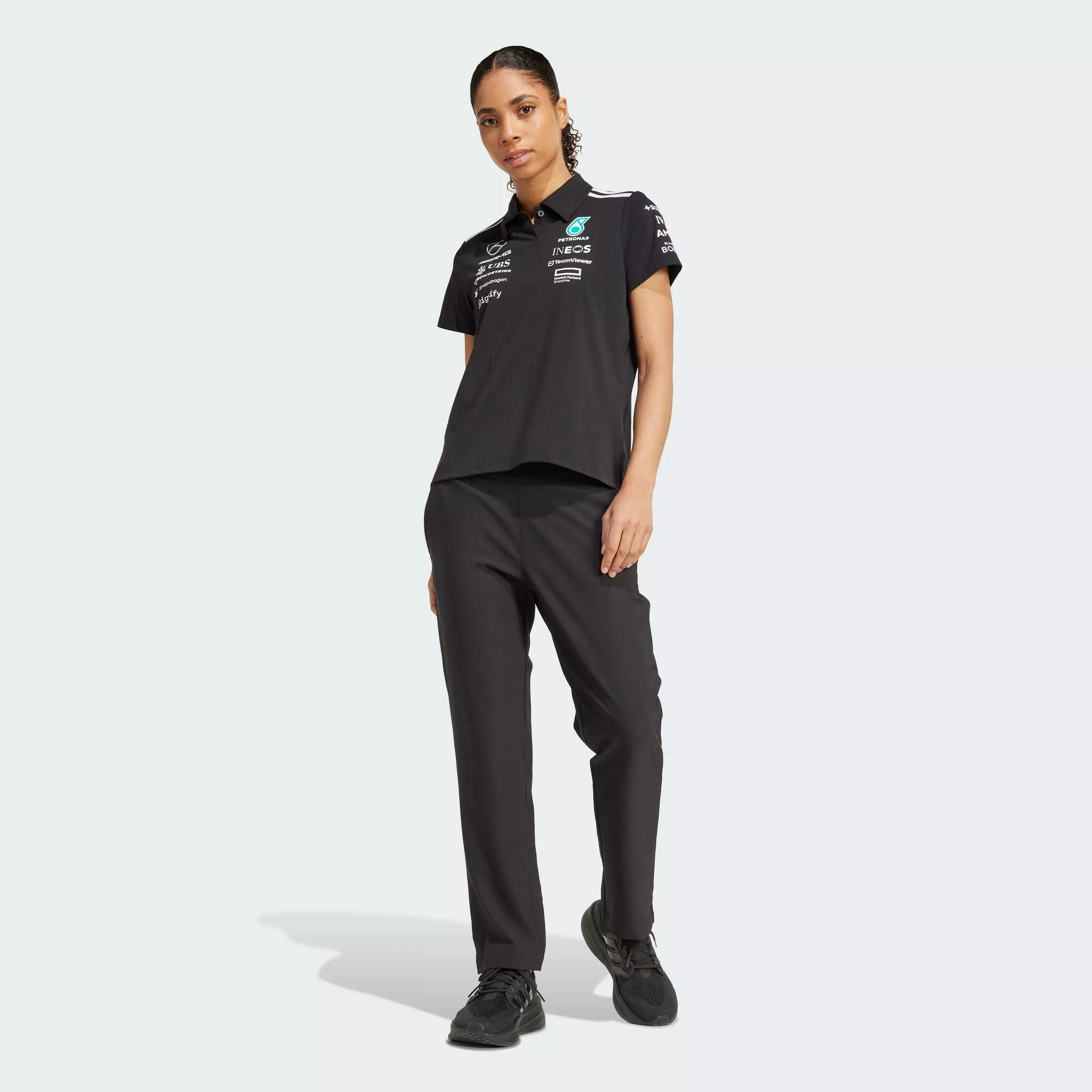 Motorsport MERCEDES - AMG PETRONAS FORMULA ONE TEAM POLO Women Black JX0759