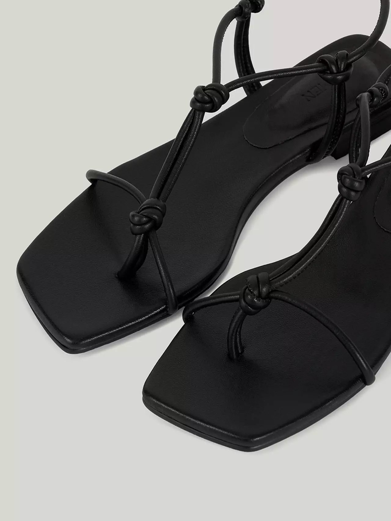 CORDA SANDAL soft black