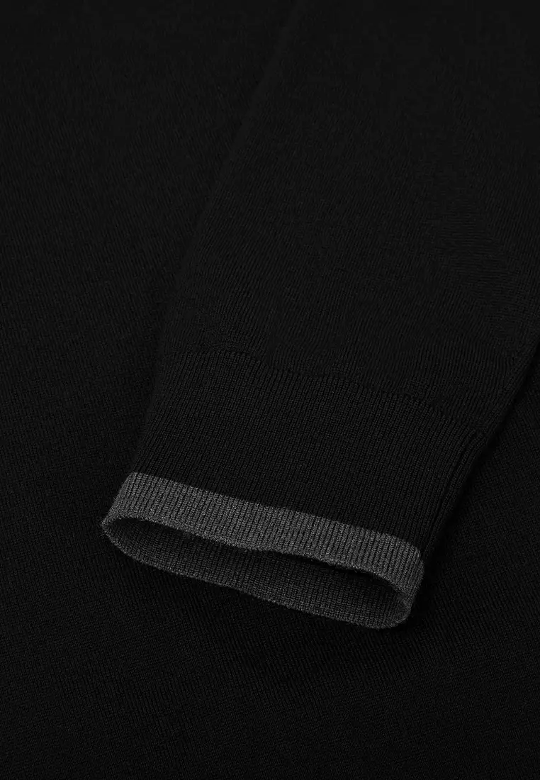 內搭高領精細純羊毛冷衫