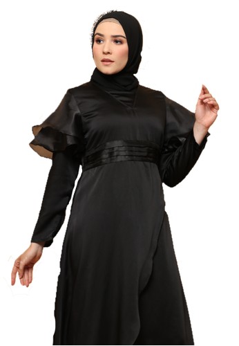 KNW black Deluna Dress D49E9AAA04B133GS_1