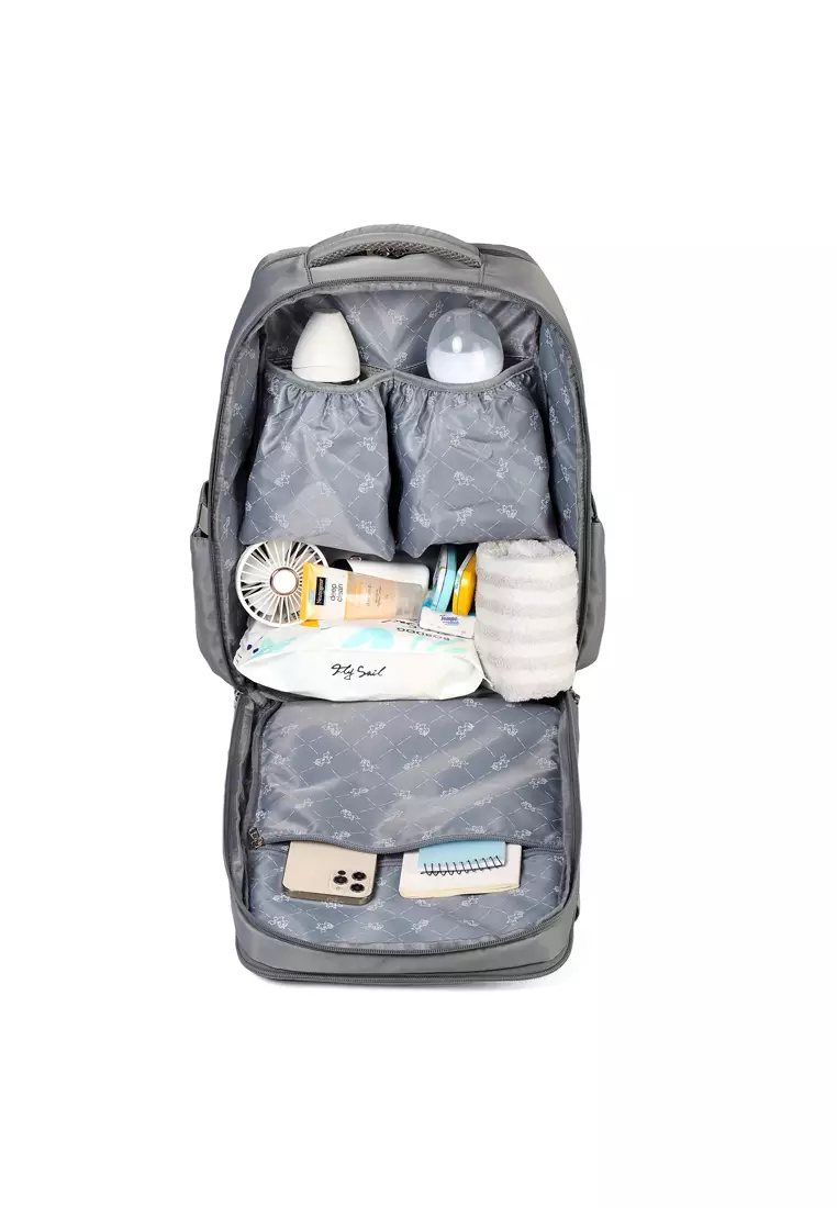 Colorland Baby Boom Diaper Backpack Colorland Grey Baby Diaper