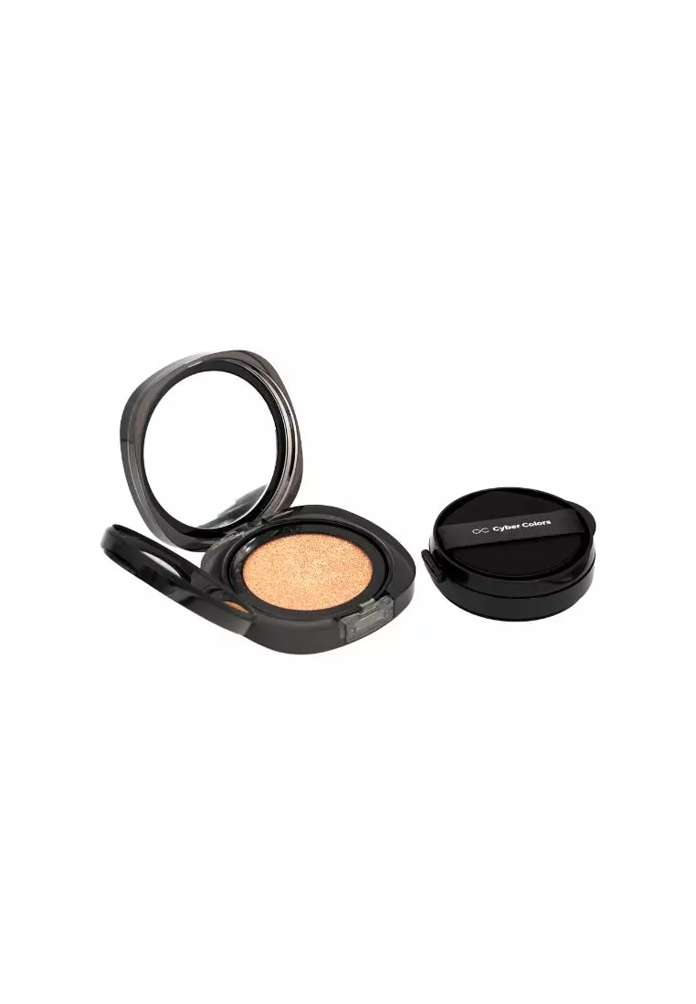 Cyber Colors SPF50+PA++++Real Nude Soft Glow Cushion Foundation 2piece