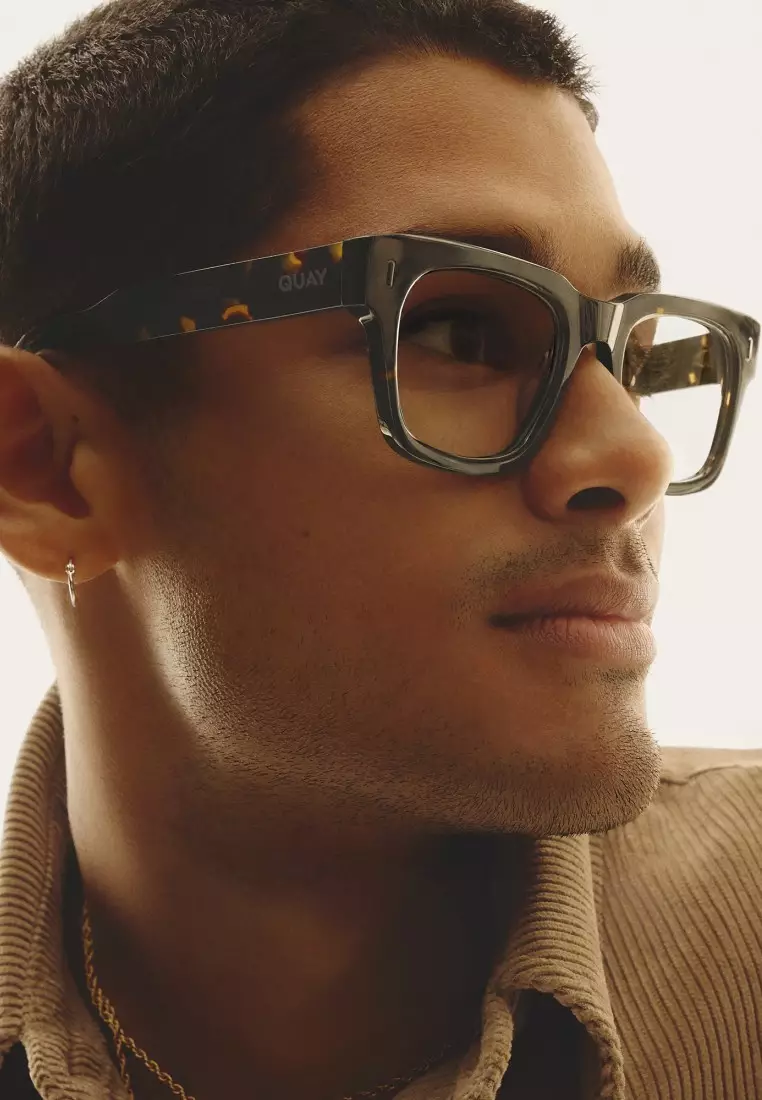 QUAY Exec Optical Eyeglasses - Black