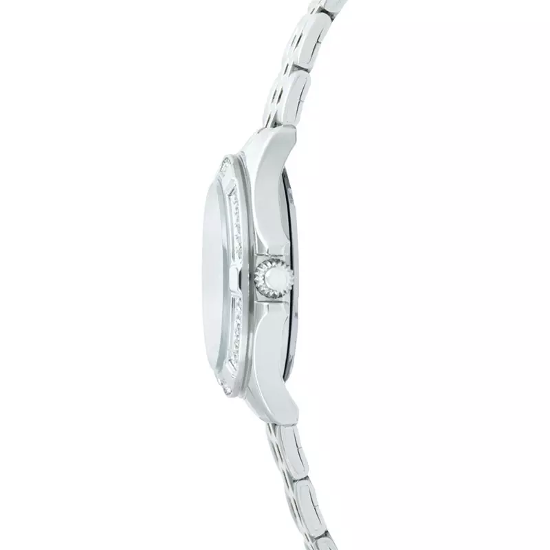 Jam Tangan Wanita Alba Signa AH7EE3X1 Ladies Light Blue Dial Stainless Steel Strap