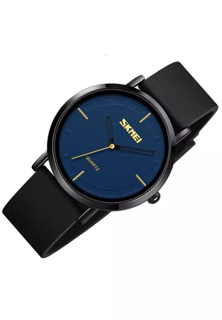 Jam Tangan Analog Pria Waterproof Strap Tali Material Silicone DV14 ORIGINAL