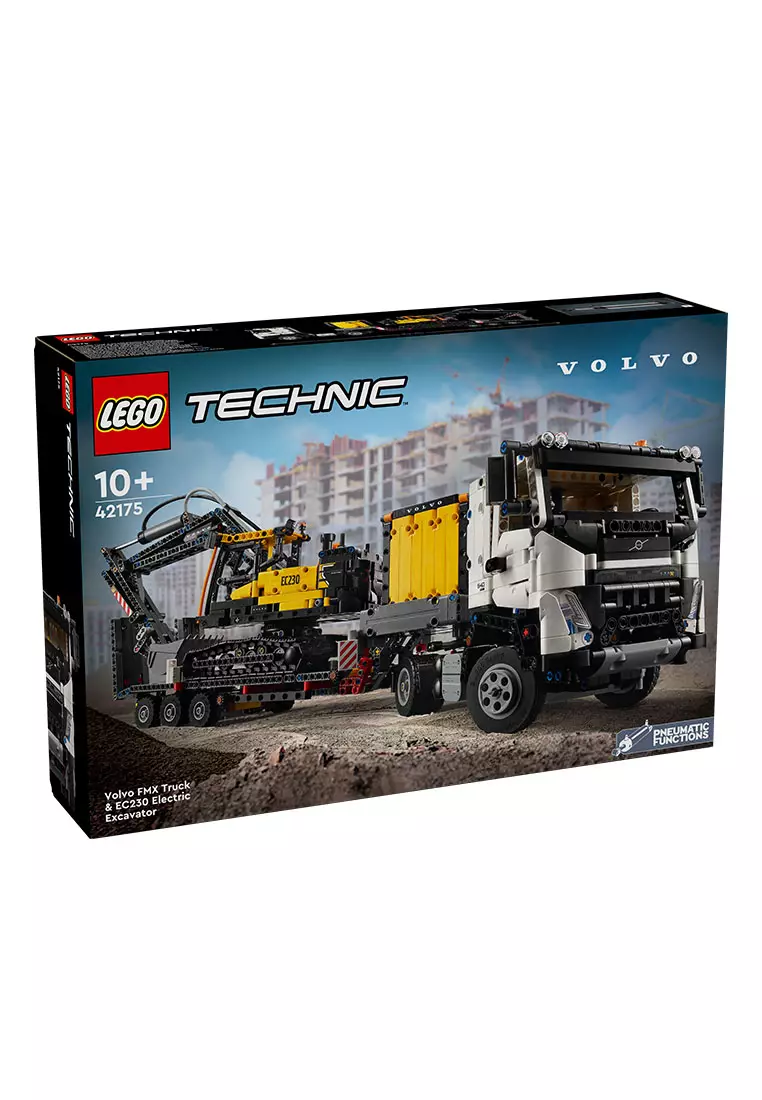 Technic 42175 Volvo FMX Truck & EC230 Electric Excavator, Age 10+, Building Blocks, 2024 (2274pcs)