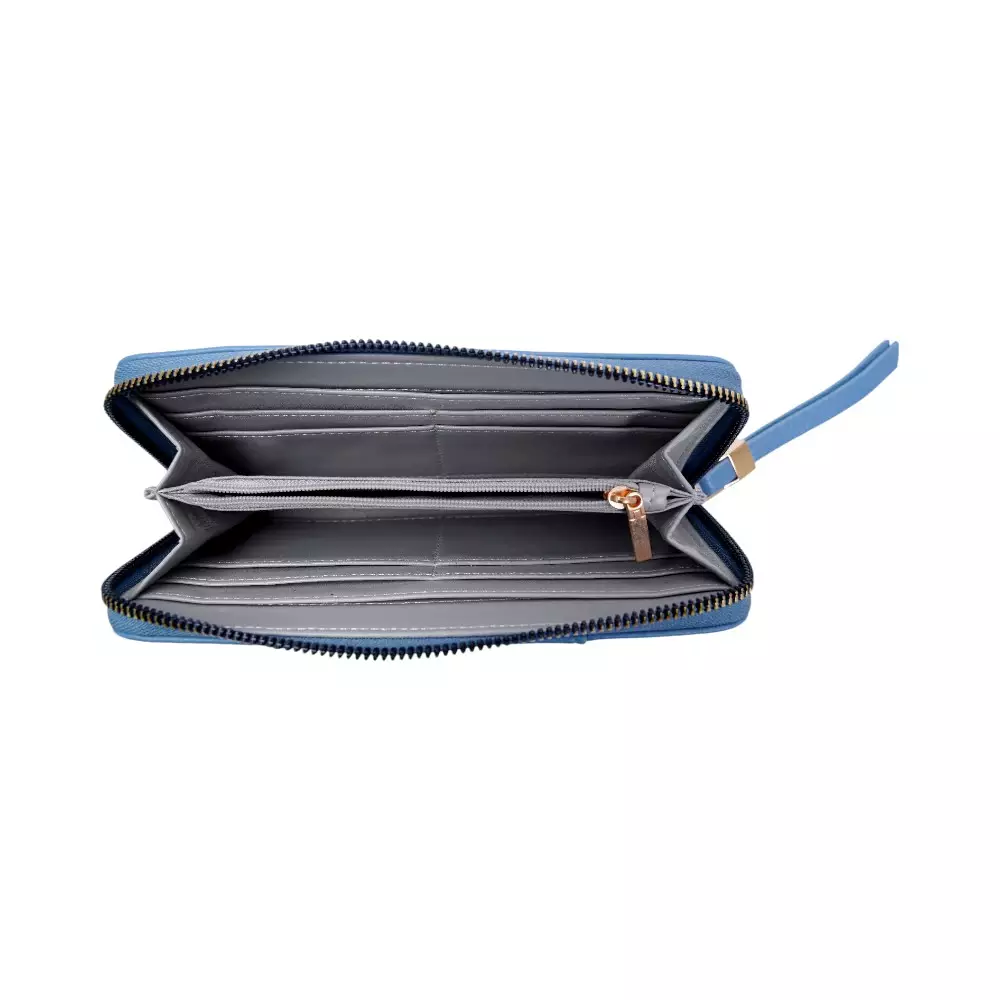 [THYS] THYS DOMPET PANJANG WANITA DENGAN ZIPPER - BIRU