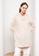 LC WAIKIKI beige Hooded Printed Long Sleeve Women's Sweatshirt Tunic 2523EAA0E2EE47GS_3