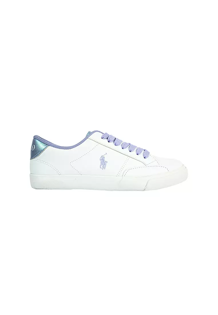 Discount on Polo Ralph Lauren  shoes - SKU: Theron IV- White/Purple