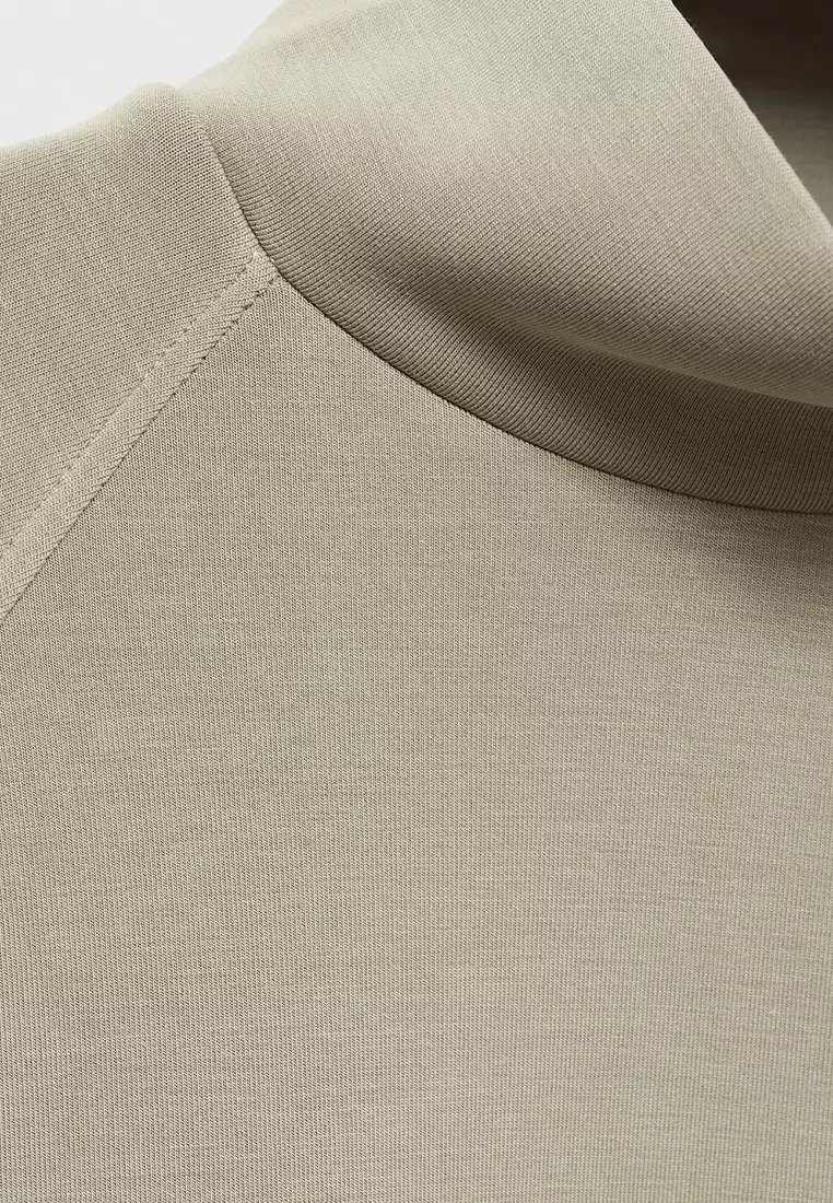 High Collar Sweatshirt