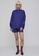 Les Girls Les Boys blue Loopback Sweats Loopback Oversized Hoodie 0D607AABF510FEGS_4