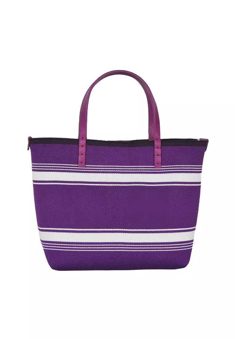 Legerete Small Tote Bag in Purple