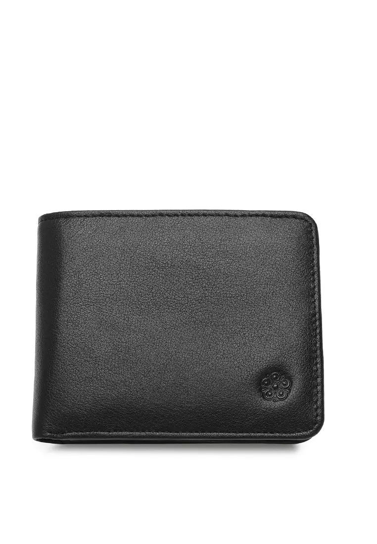 Buy Wild Channel Men's Genuine Leather RFID Blocking Bi Fold Wallet ...