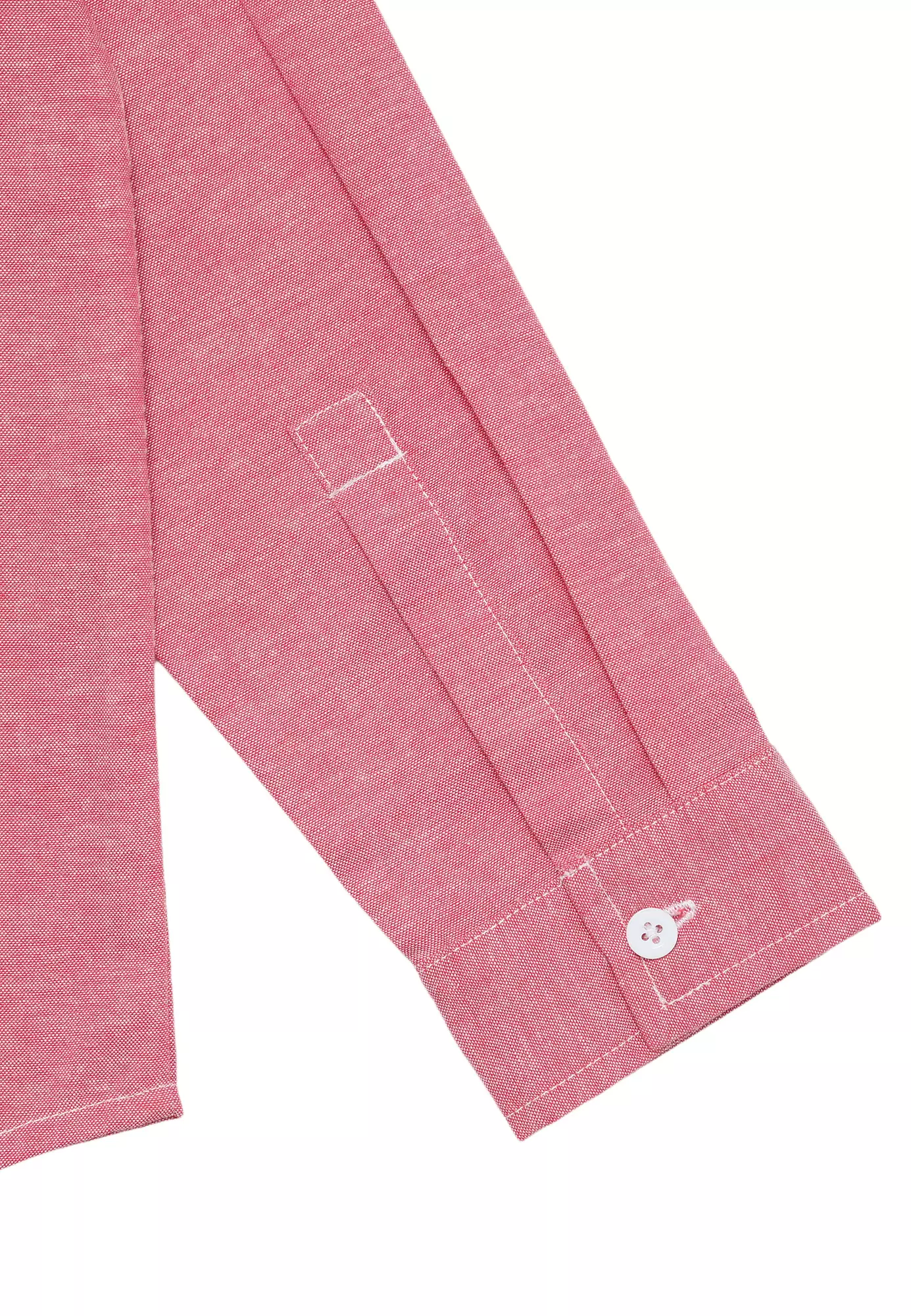 Kemeja Anak Perempuan Lengan Panjang Chambray Merah MARVELLOUS