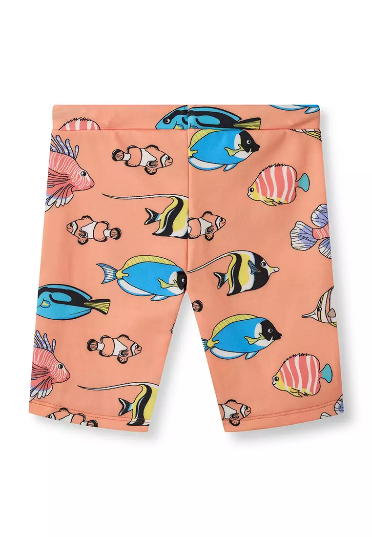 UV50 Swimming trunks with fish