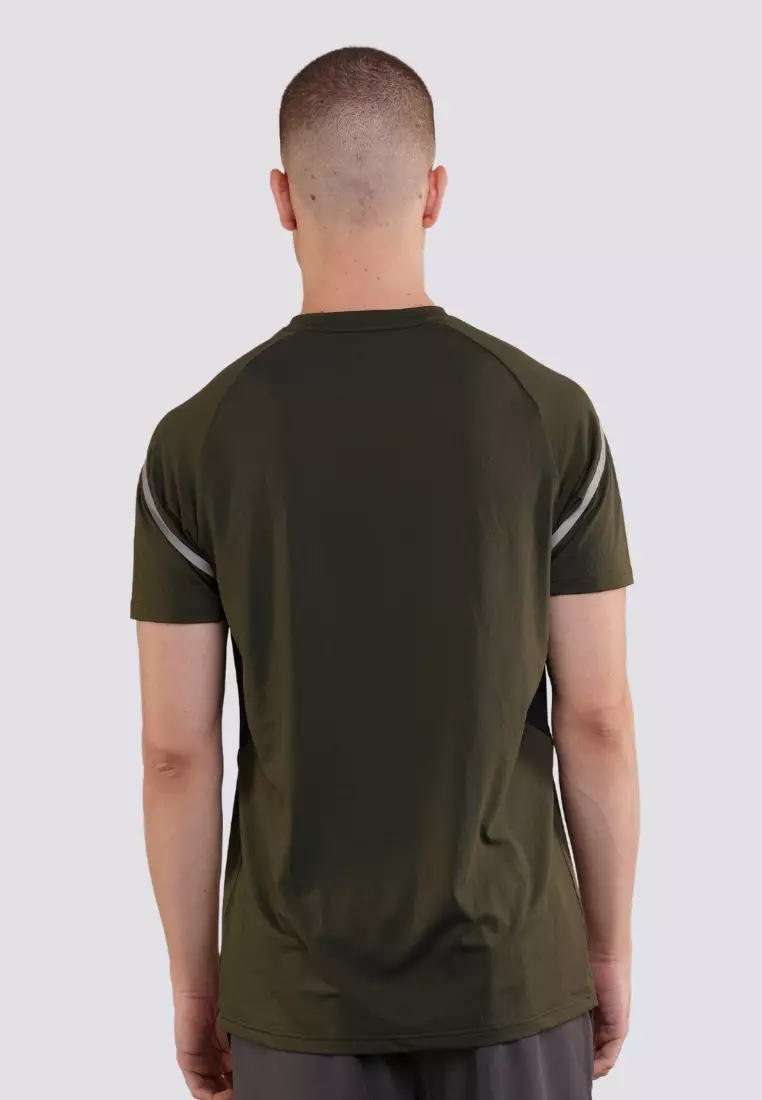 Round Neck Short Sleeved Shirt Activewear for Men
