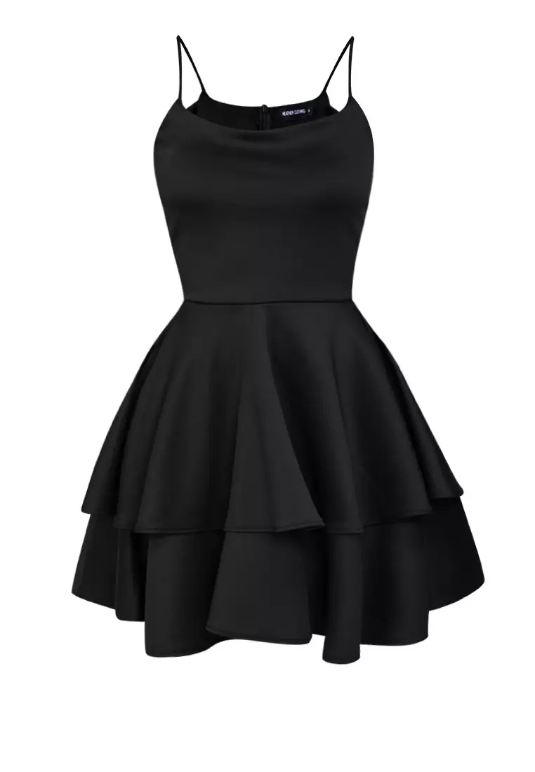Ethereal Double Layer Skater Dress