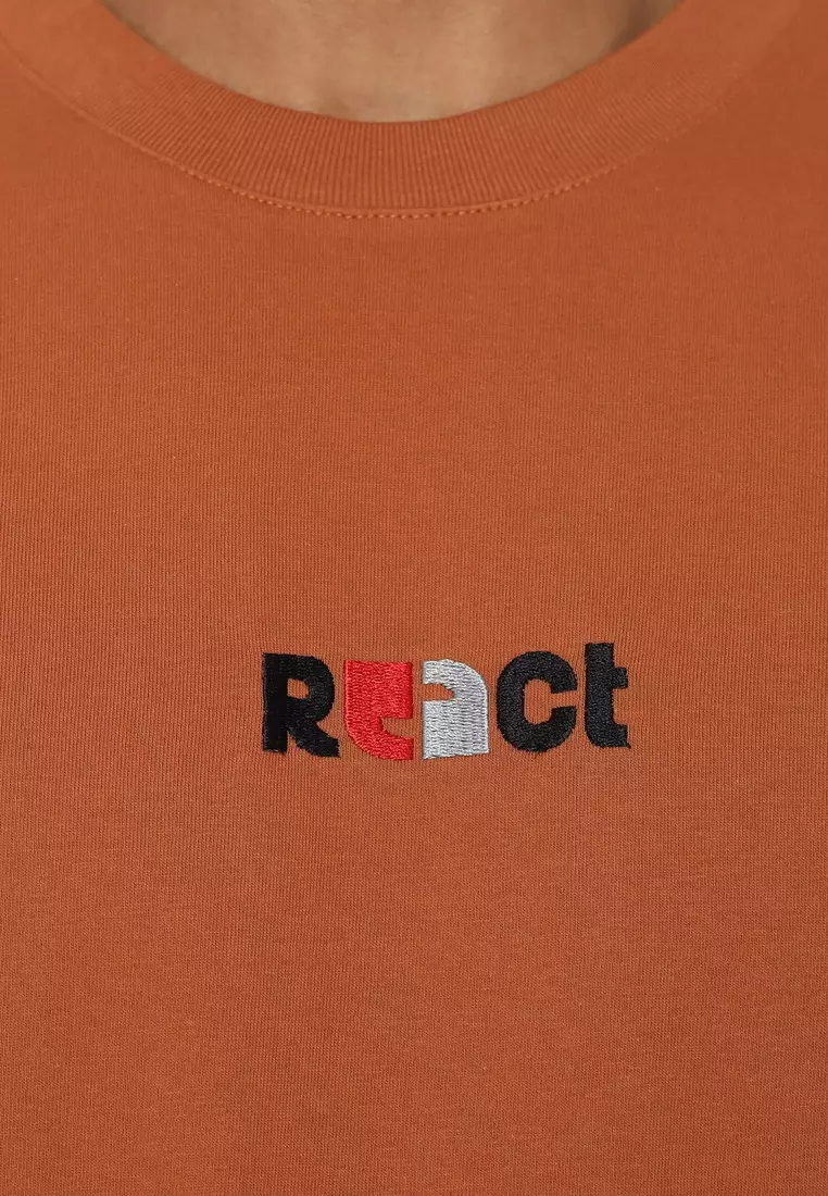 RBJ T-Shirt Cotton Sablon Bordir Lengan Panjang Pria 43039
