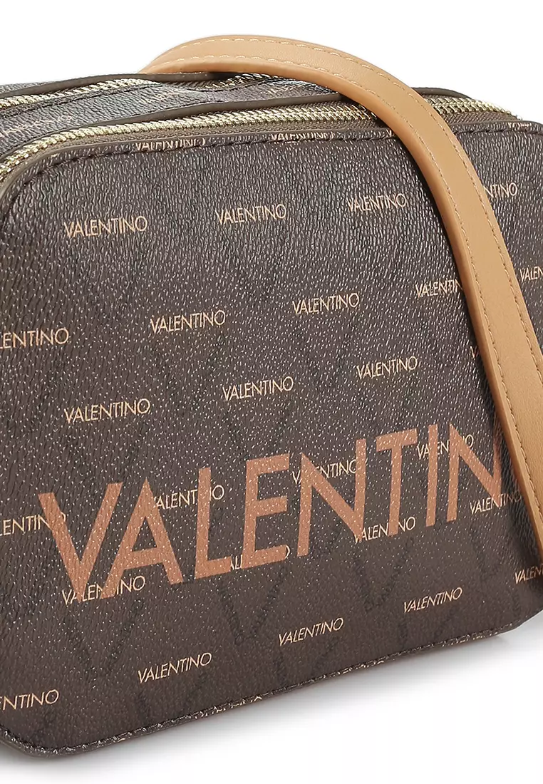 Valentino by Mario Valentino Camel Liuto Signature Eco Leather