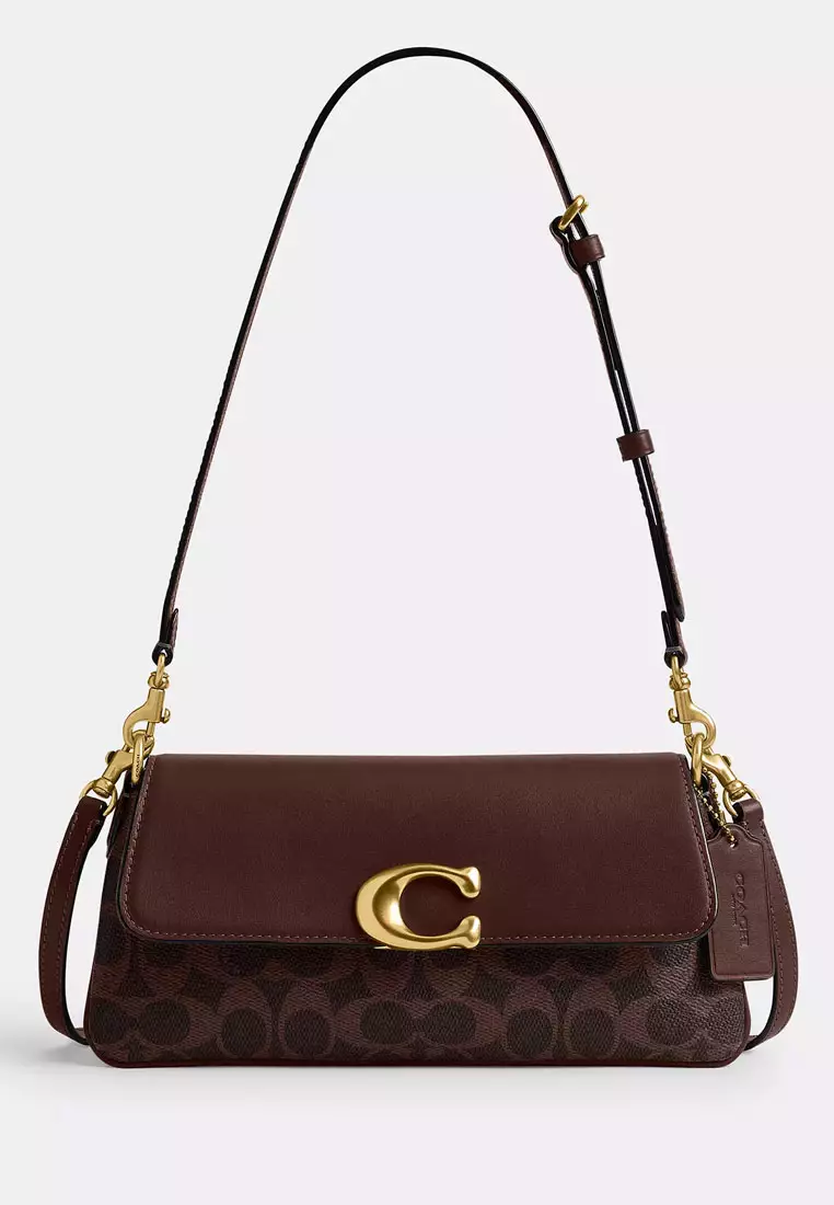 Buy Coach Jet Shoulder Bag In Signature Canvas 2026 Online | ZALORA