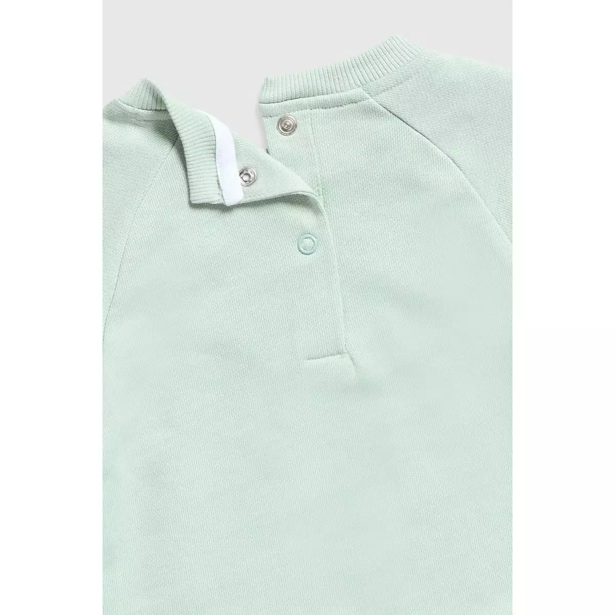 Mothercare Green Embroidered Sweat Dress - Dress Bayi Perempuan (Hijau)