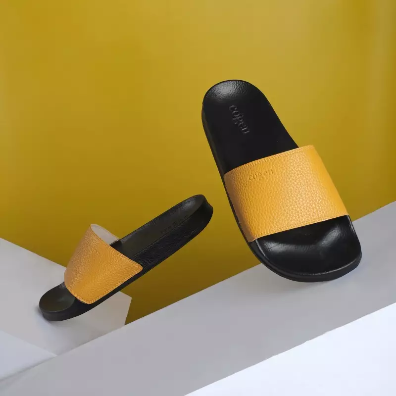 Sandal Pria Cogen Basic - Mustard