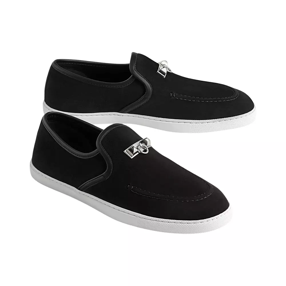 Jour Suede Loafers Black